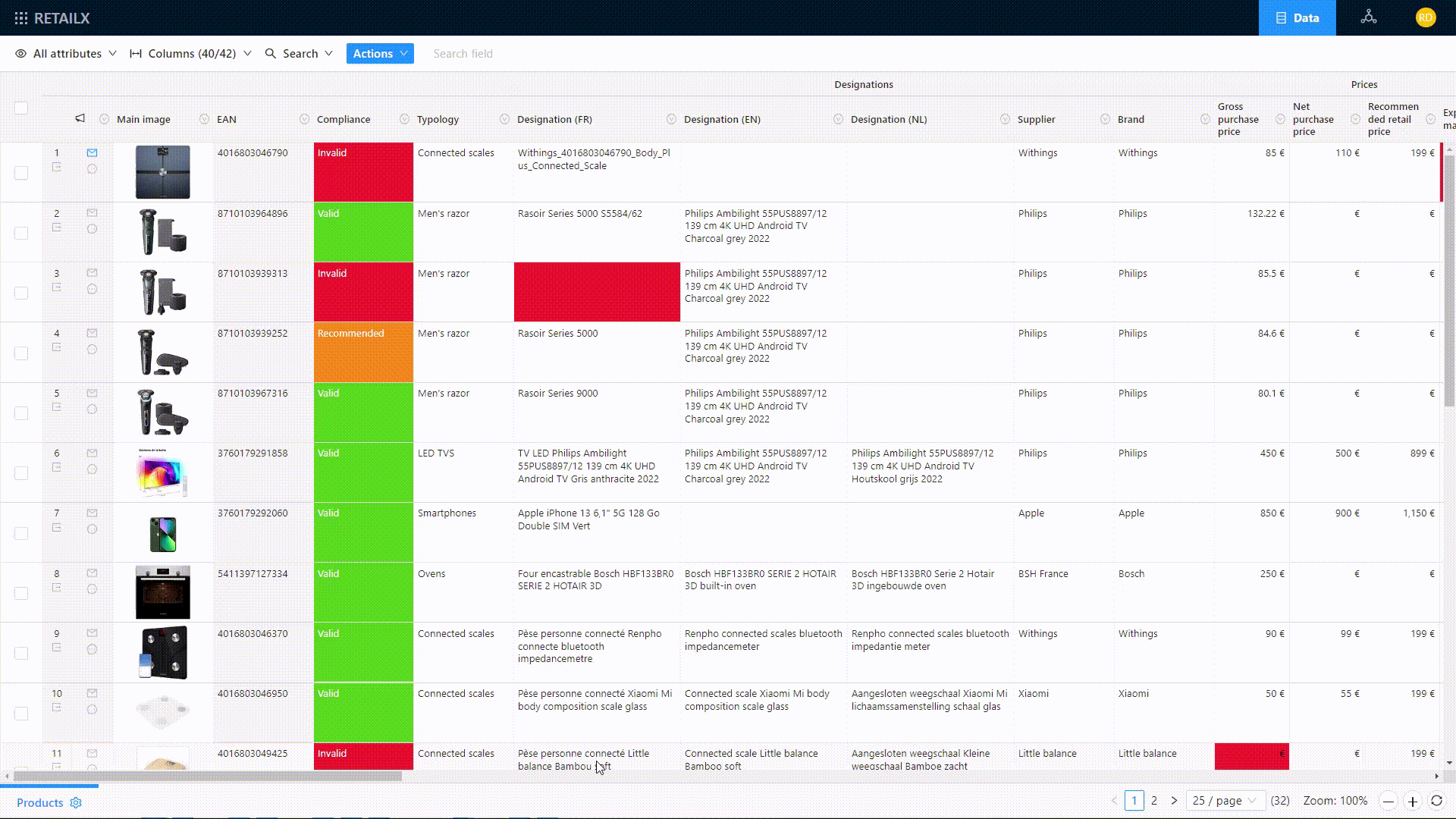 Comment creation from suggestion