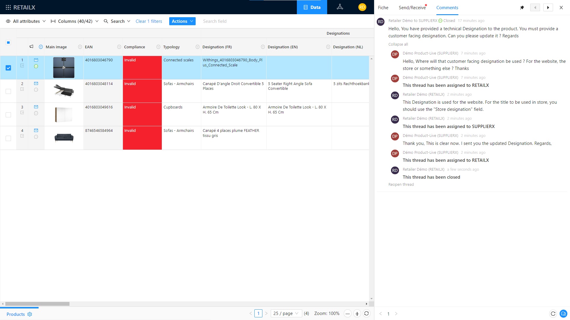 Comment overview