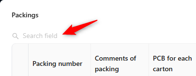 composite search field