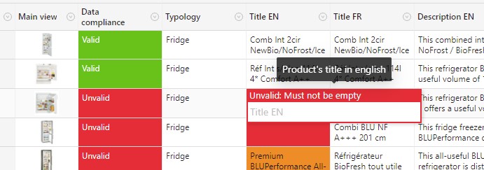 Conditional formatting edit