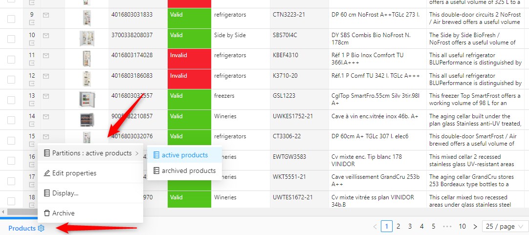 partitions app